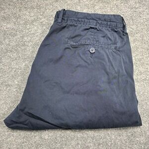 J Crew‎ Stretch Chino Pants Navy Blue Mens Size 34x30 Straight Fit Casual